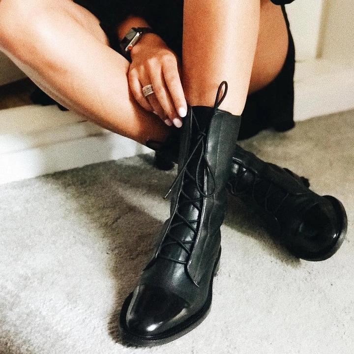 Aline | Bottes de luxe avec talon