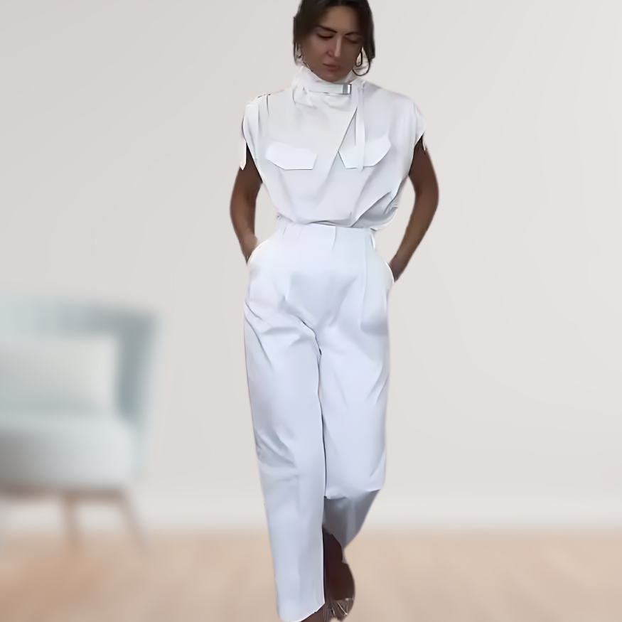 Sylvie | Jumpsuit Élégant et Moderne