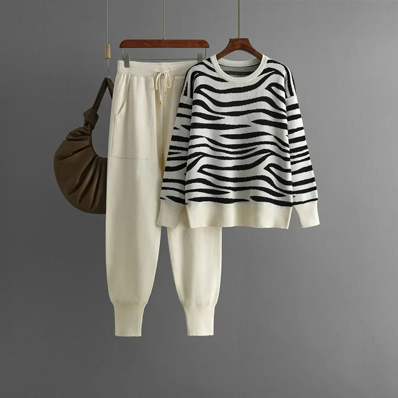 Sophie | Ensemble Zebra Chic et Confortable