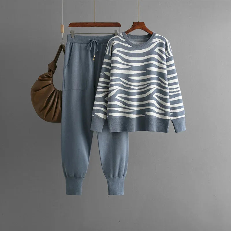 Sophie | Ensemble Zebra Chic et Confortable