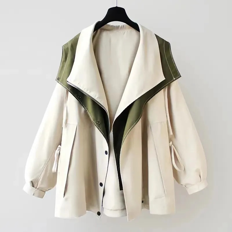 Camille | Elegante trench idrorepellente